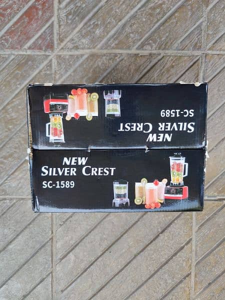 Silver crest blender Germany 4