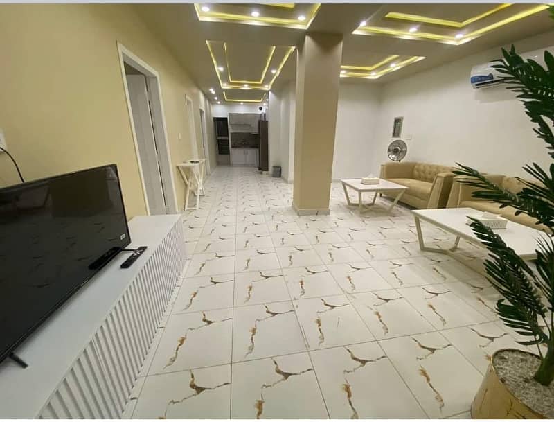 1 Bedroom VIP full furnishe flat for rent per day available in Bahia Town Lahore 6