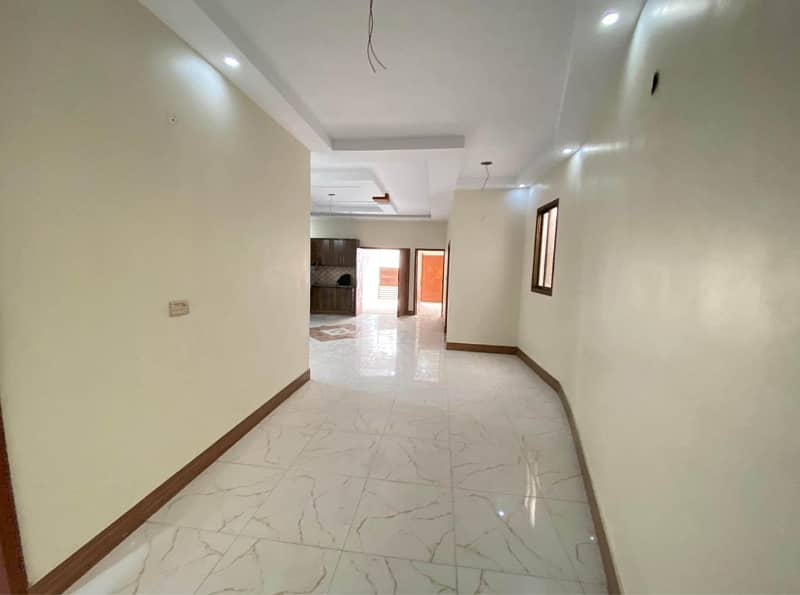 Brand New Portion 240 Sq yards 3 Bed DD 2nd Floor in Block 13 Gulistan e Jauhar 1