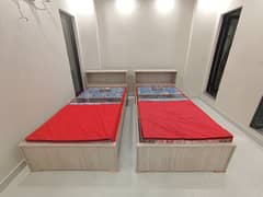 KHAYBAN E AMIN Block A brand new2Bed furnish Room Rent 25000. 0