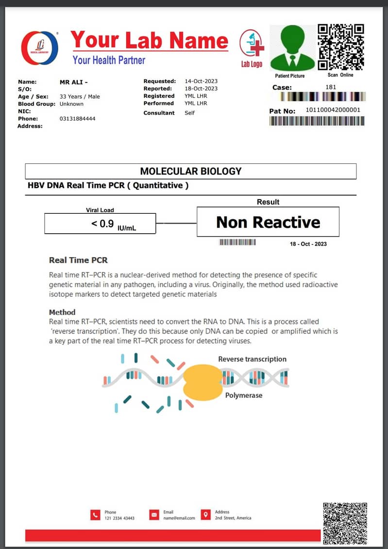 New Features Online Medical Lab Software - Run from any Computer or M 1