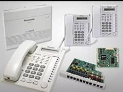 PANASONIC 4 16 TELEPHONE EXCHANGEOME PABX PTCL OFFICES  BUSINESSES