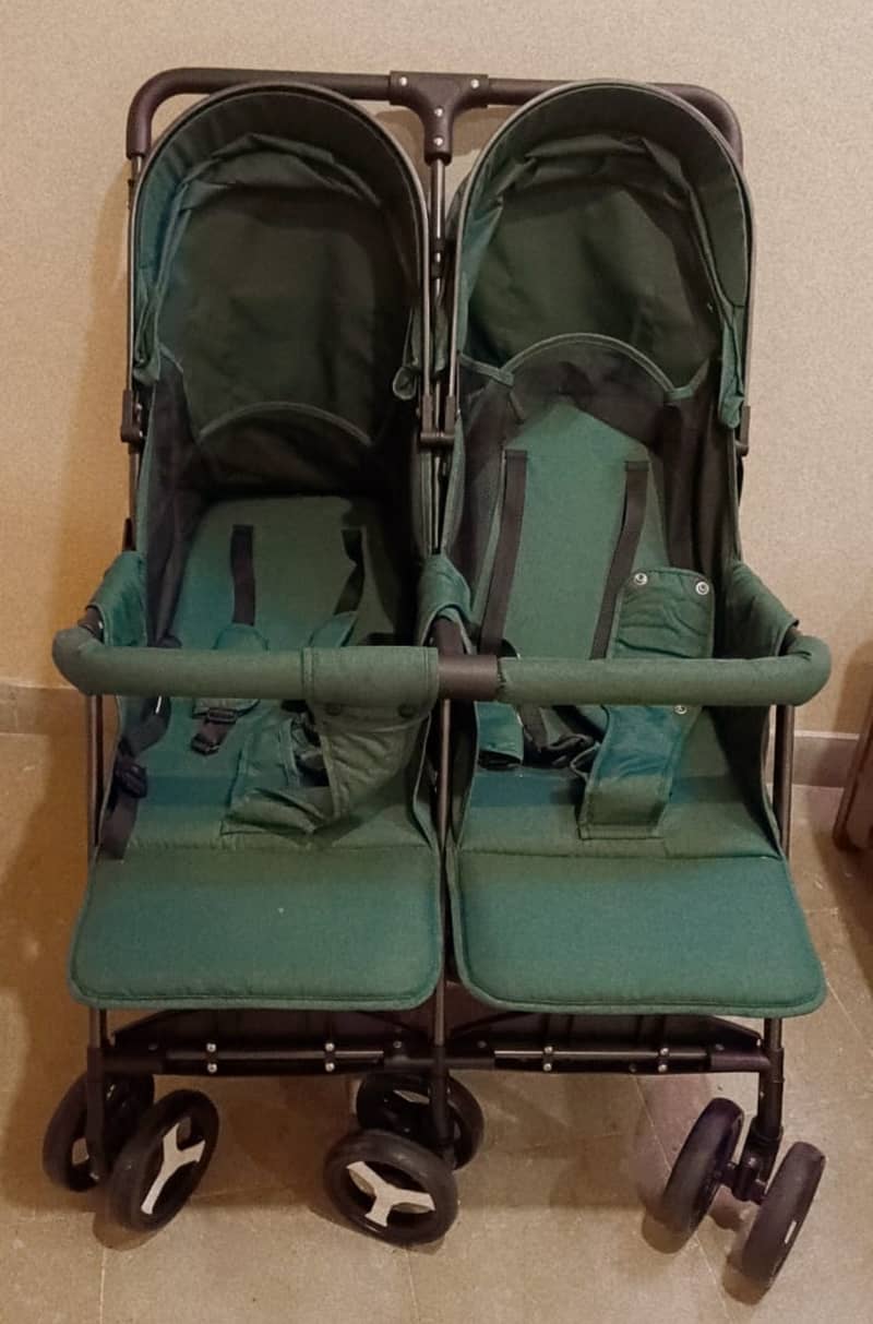 Double baby stroller / prame 0