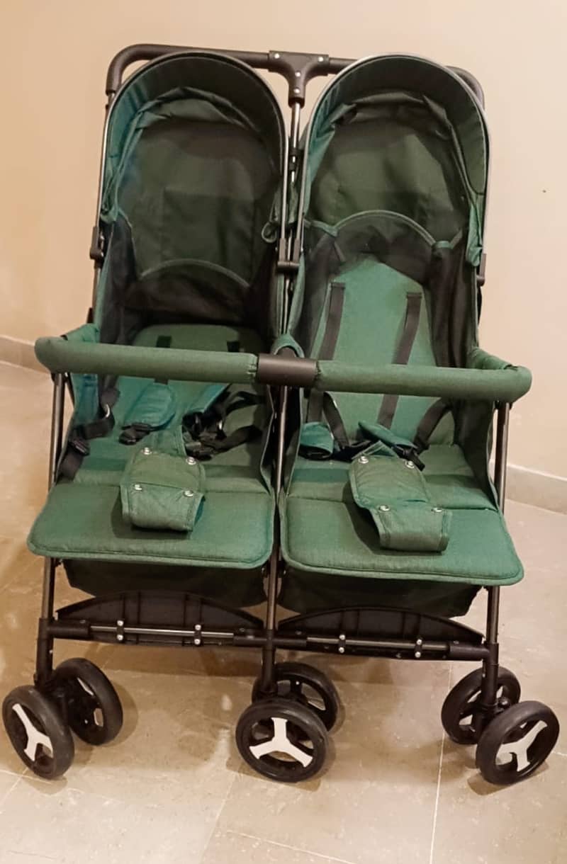 Double baby stroller / prame 2