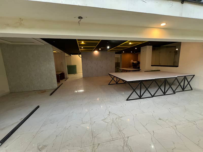 8 Marla Commercial Space Basement + Ground Floor On Main Boulevard Sector E Bahria Town Lahore 19