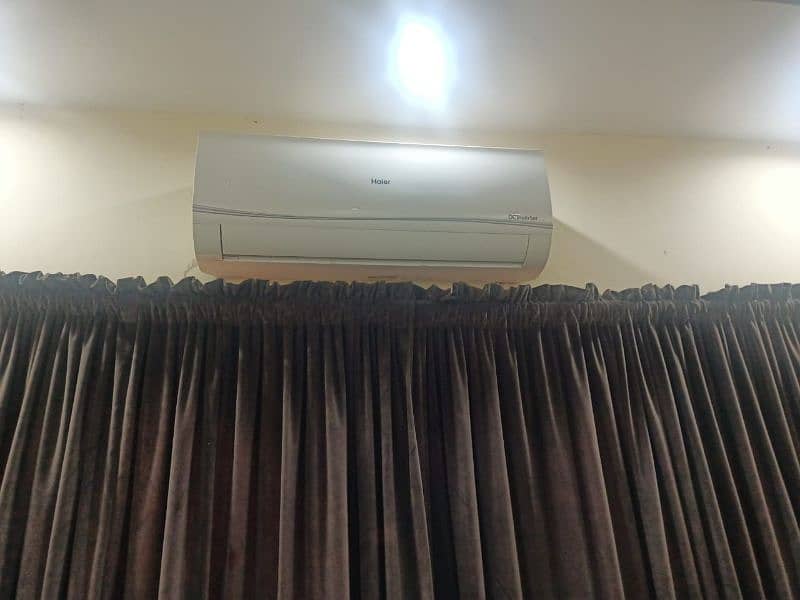 Haier 1 ton DC inverter heat and cool 0