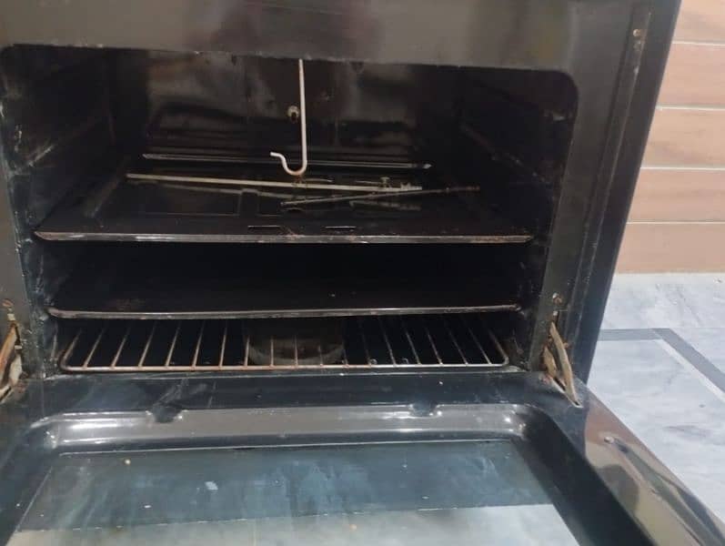 gas oven with 3burner 1