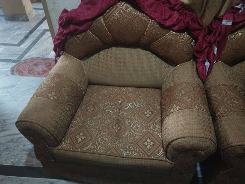 sofa set for sale argent condition 10/9 only call 0332-5319966 2