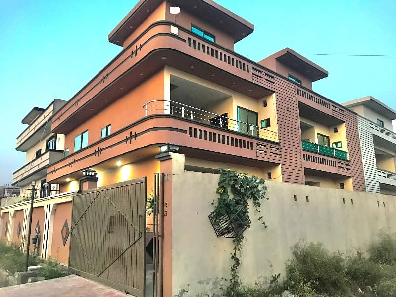 6 Marla Double Unit House For Sale in Rawalpindi Housing Society C-18 Islamabad 0