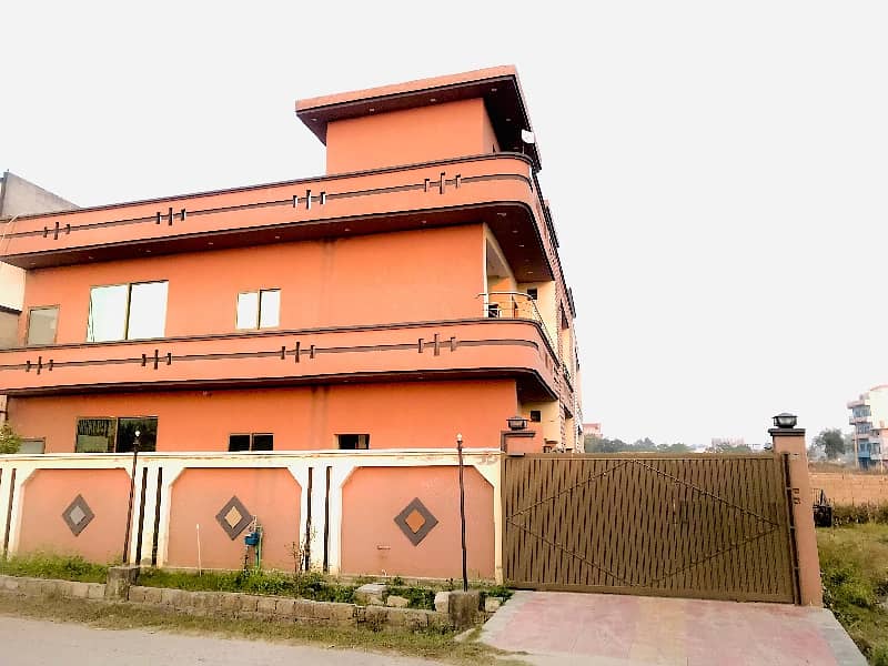 6 Marla Double Unit House For Sale in Rawalpindi Housing Society C-18 Islamabad 8