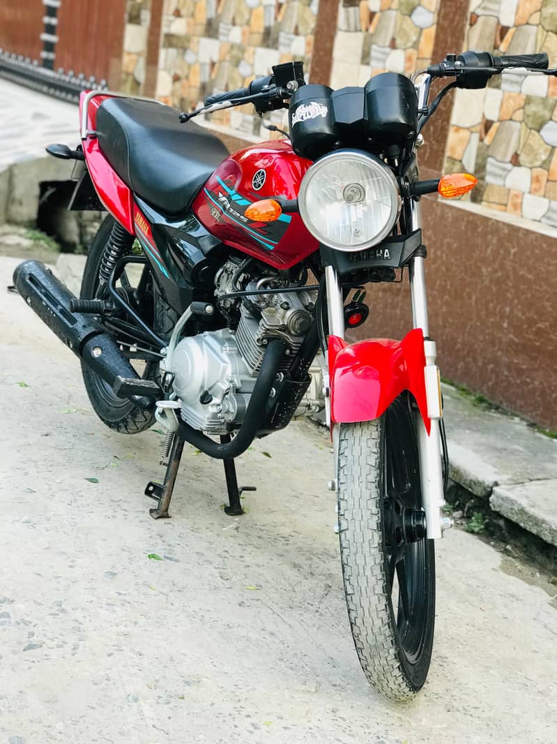 yb 125z dx for sale all Punjab number ha 4