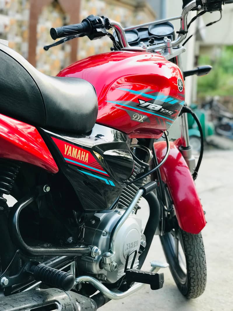 yb 125z dx for sale all Punjab number ha 6