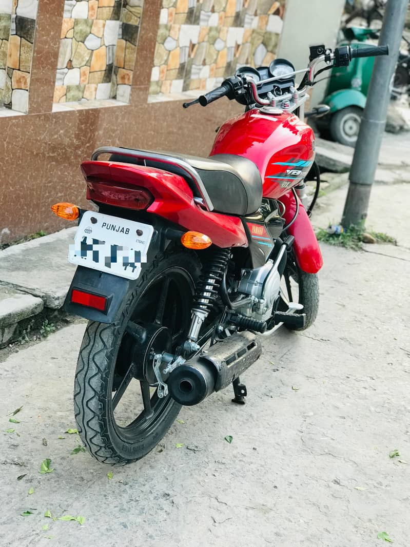 yb 125z dx for sale all Punjab number ha 8