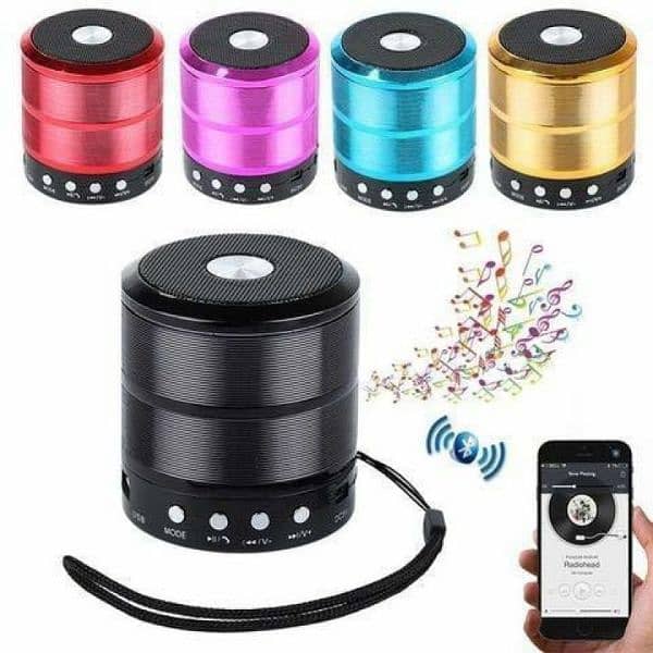 Mini Speaker Ws-887 (Bluetooth + AUX) 0