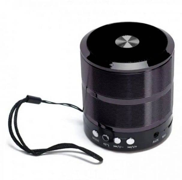 Mini Speaker Ws-887 (Bluetooth + AUX) 4