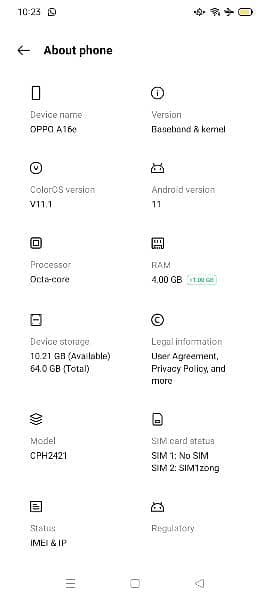 oppo A16e 4