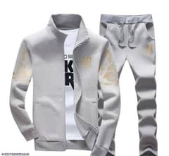 2pcs man's printed track suit