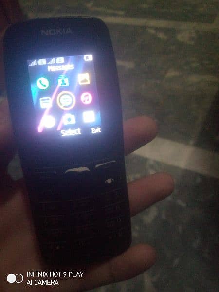 nokia 105 original mobile 10 by 10 condition black colour 1