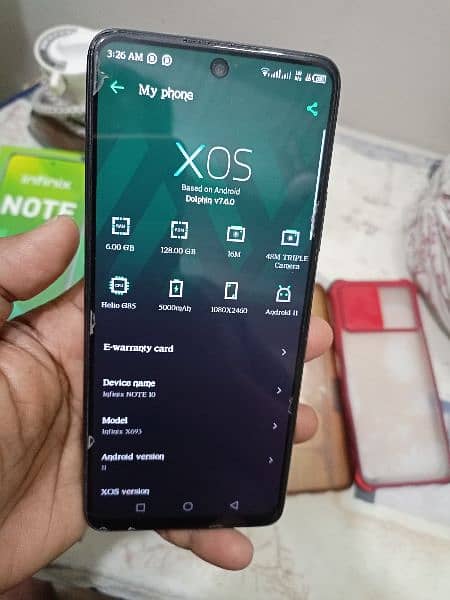 Infinix note 10 6+128 (03122900727) 3