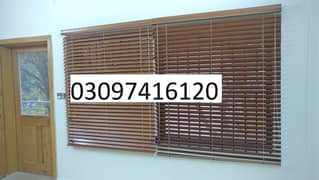 Window Blinds wooden vertical roller and many types available