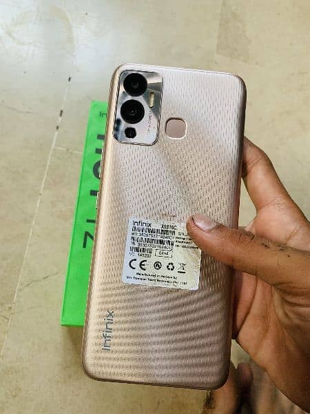 Infinix Hot 12 play with box 4 64 7