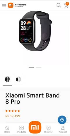 Xiaomi smart band 8 pro for urgent sale