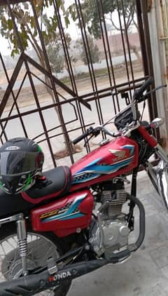 honda 125 2024 red