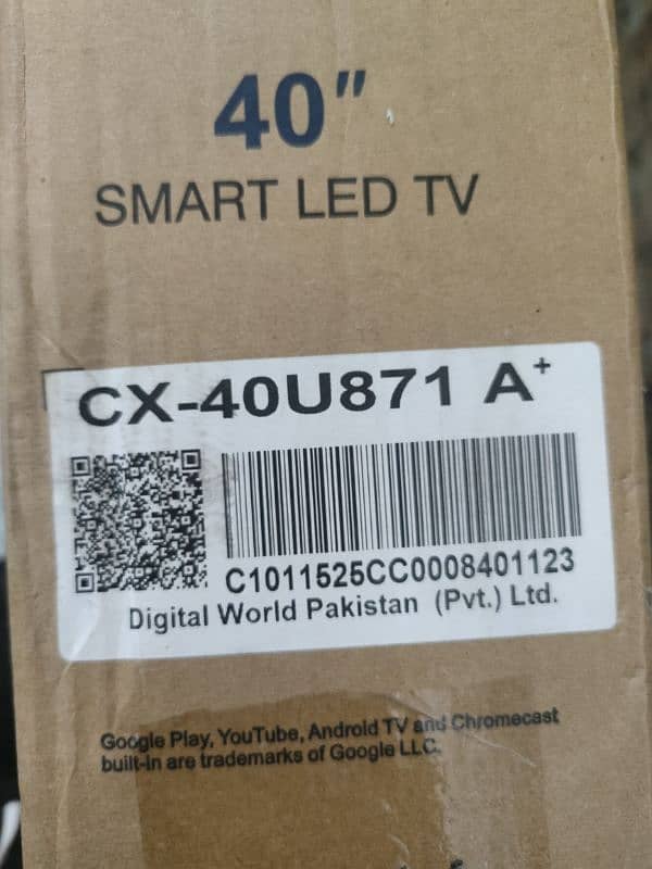 *ECOSTAR LED 40inch android smart and full hd 2