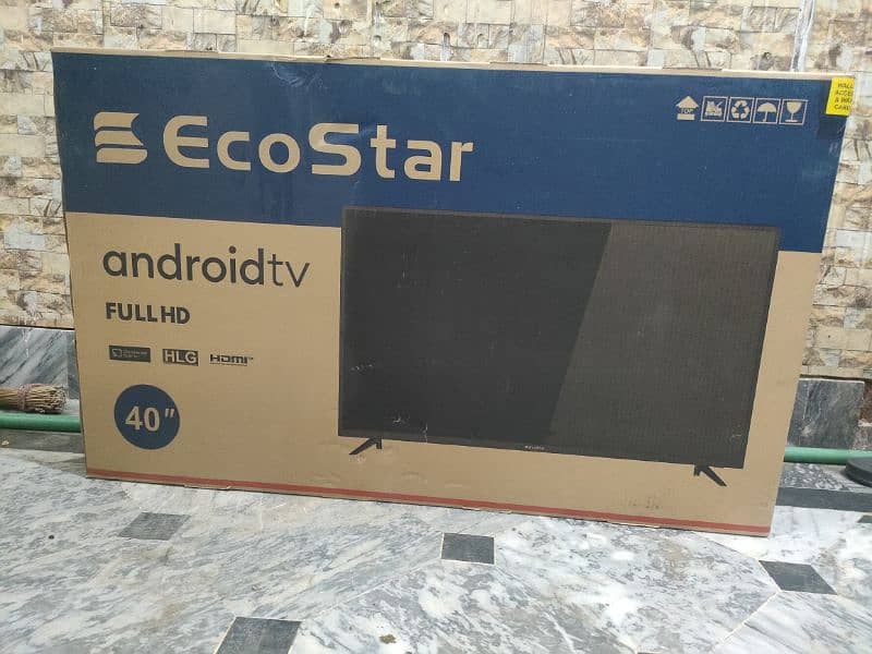 *ECOSTAR LED 40inch android smart and full hd 3