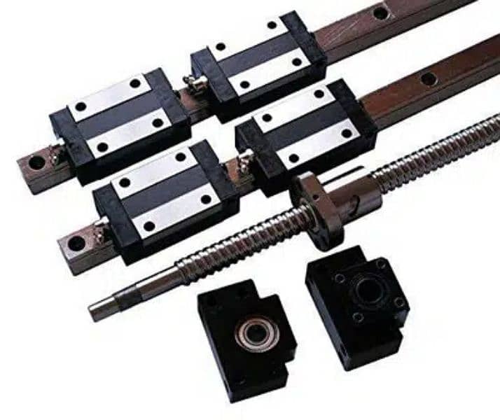 Linear slide Bearing and Ball screw / ball Bearing linear guide Rail 5