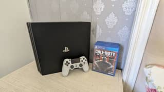 PS4 pro for sale with one original controller and 6 games (Cheap)