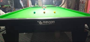 Brand New Snooker Table Rasson Wiraka Shender Star 0