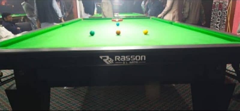 Brand New Snooker Table Rasson Wiraka Shender Star 0