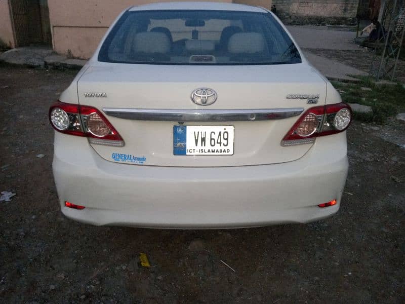 Toyota Corolla XLI 2012 0