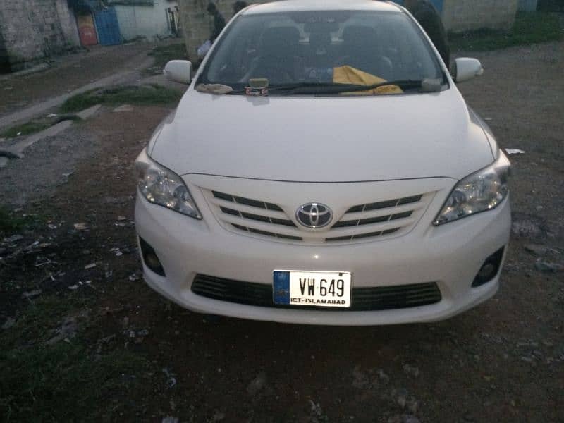 Toyota Corolla XLI 2012 1