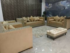 7 Seater sofa set/Sofa set/Wooden sofa/Furniture