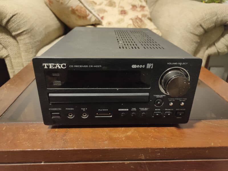 TEAC Amp + TEAC Bookshelf Speakers + Powered Subwoofer 7