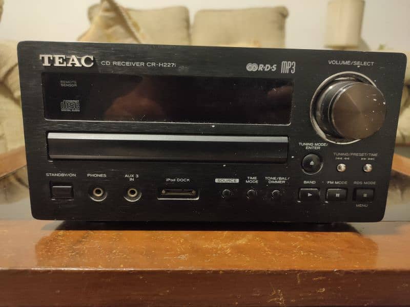 TEAC Amp + TEAC Bookshelf Speakers + Powered Subwoofer 11