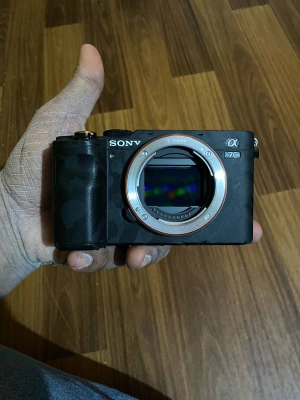 Sony a7c full frame body better than a73 7