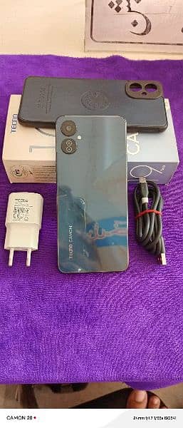 Tecno Camon 19 neo 10/10 Nfc 6+6/128 Full Box 5