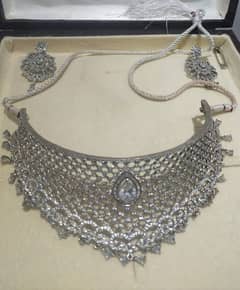 used necklace silver