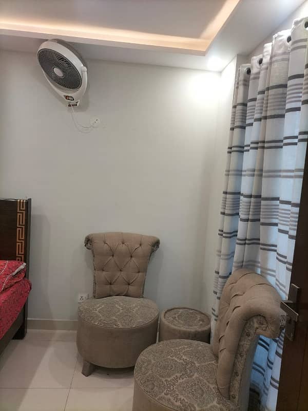 One Bed Furnished Apartment Available For Rent In Sector D Bahria Town Lahore 1