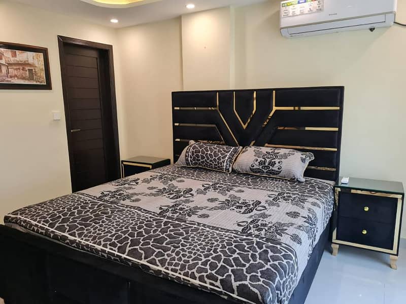 One Bed Furnished Apartment Available For Rent In Sector D Bahria Town Lahore 0