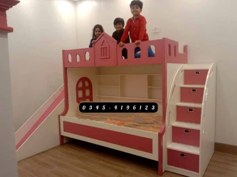 Triple Bed with Slide 16