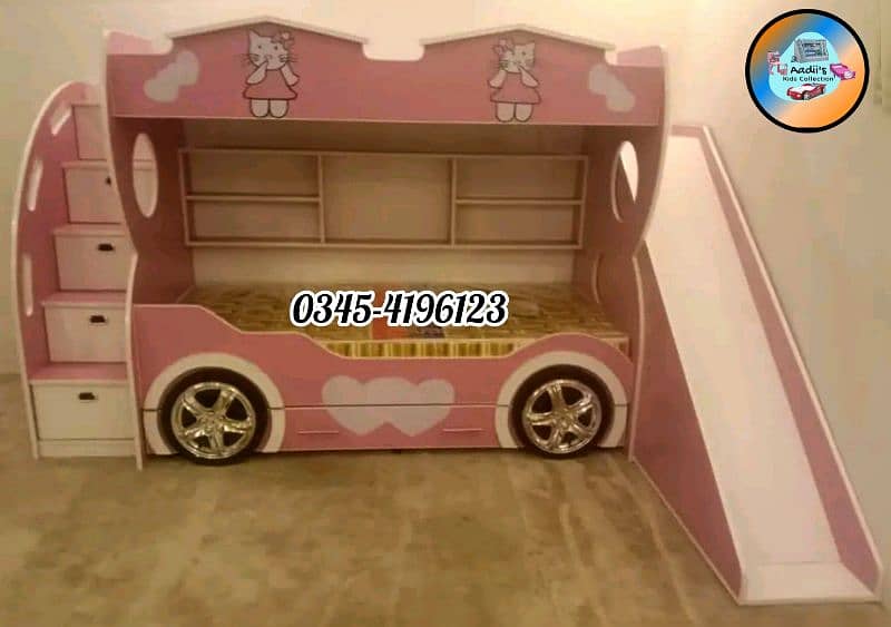 Triple Bed with Slide 13