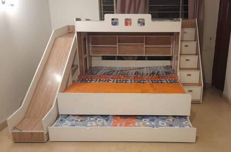 Triple Bed with Slide 8