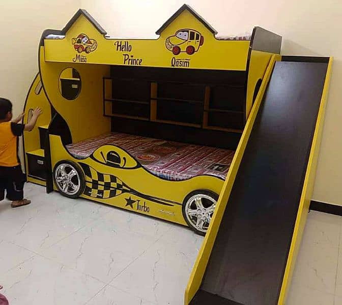 Triple Bed with Slide 11