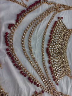 cunden indian artificial jewellery set for sale 3 hours used