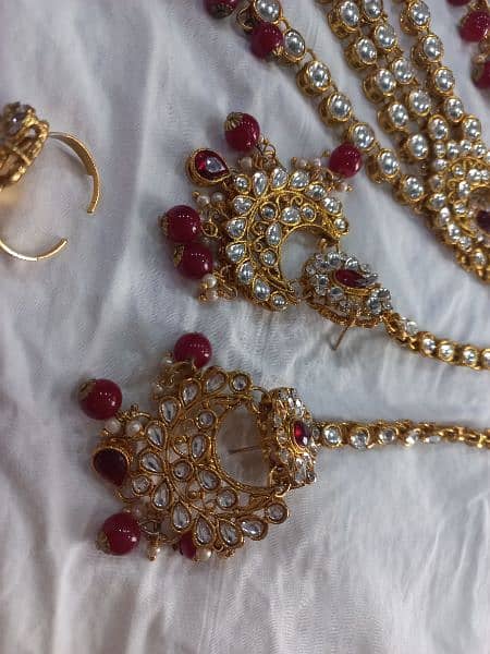 cunden artificial jewellery set for sale 3 hours used 1