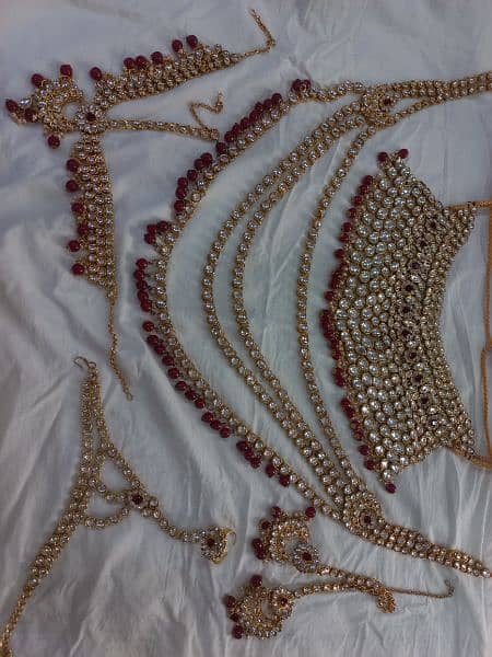 cunden artificial jewellery set for sale 3 hours used 2